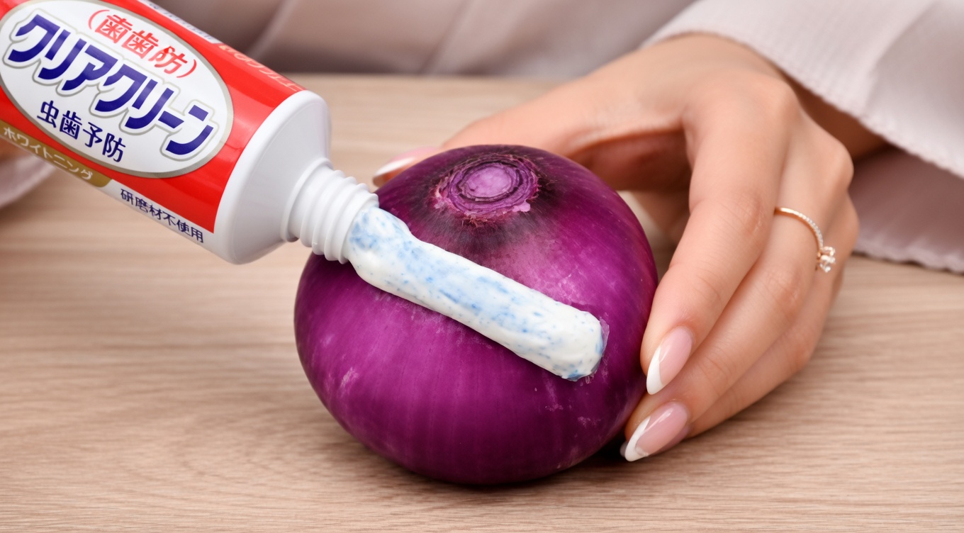 カミソリはもう不要？ よりなめらかな肌を目指す歯磨き粉と玉ねぎの裏ワザを検証