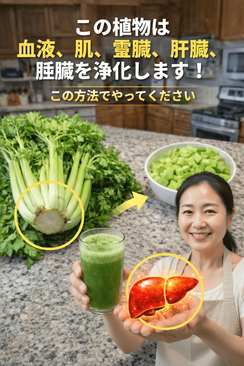 セロリジュース：毎日の習慣に栄養と水分補給を手軽にプラスするシンプルな方法