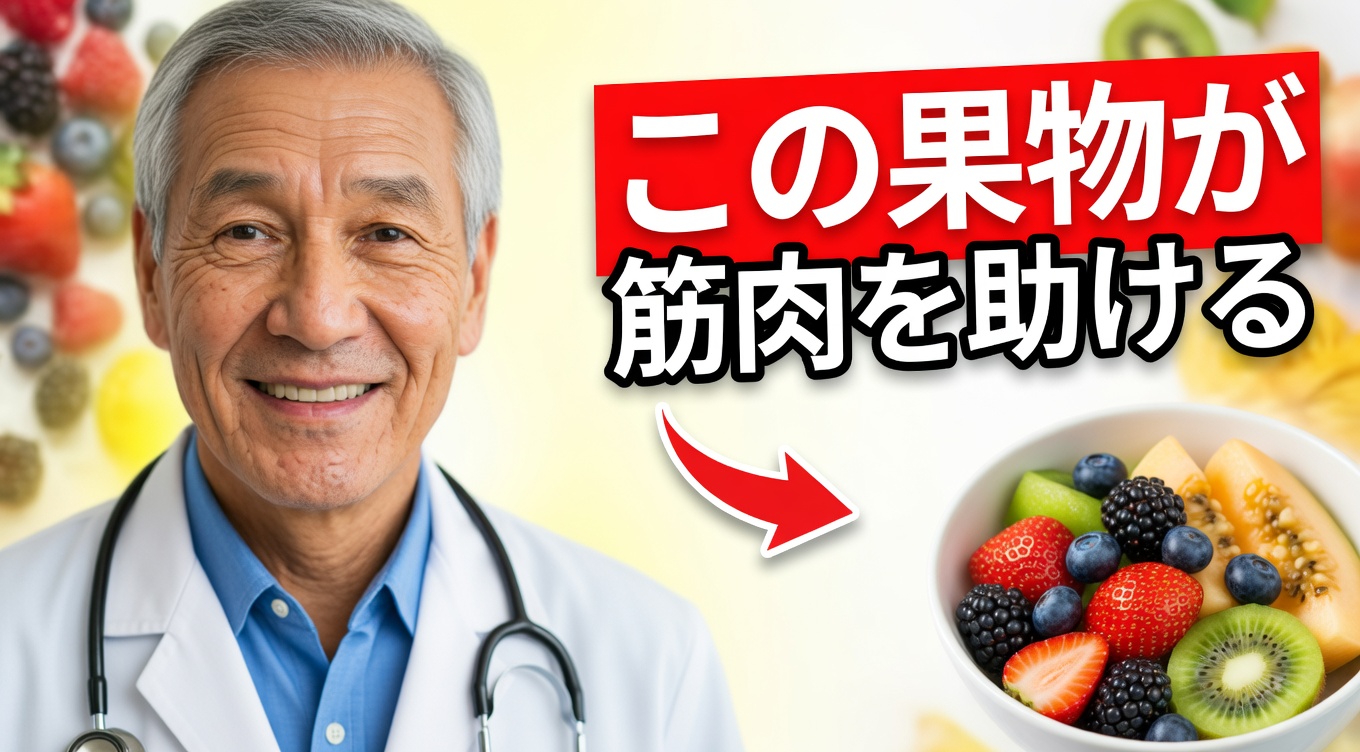 60歳以上の方の筋肉の健康を支える栄養豊富な果物5選：シニアのためのウェルネスガイド