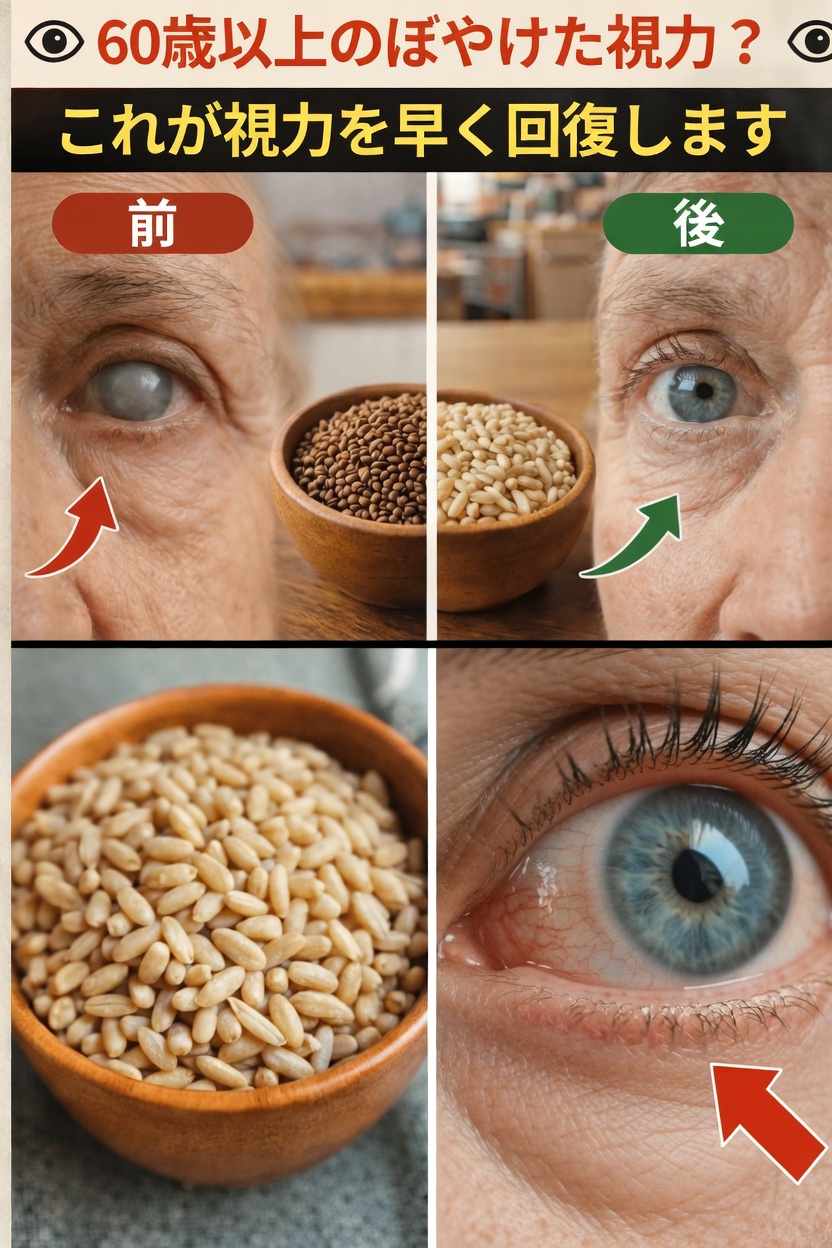 60歳を過ぎたら、身近な種で自然に目の健康を支える簡単な方法を見つけよう