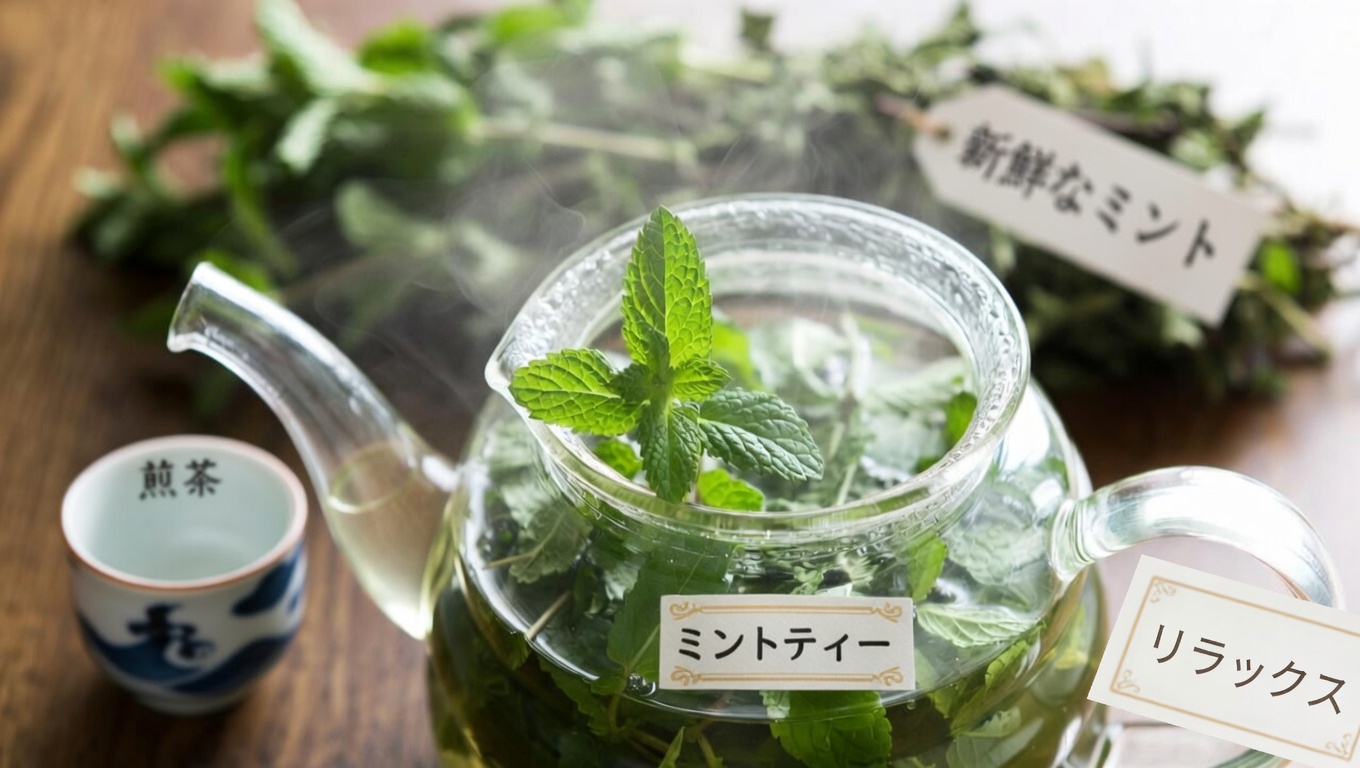 ペパーミントティー:血行と心臓の健康を自然にサポートするための日常的な取り入れ方