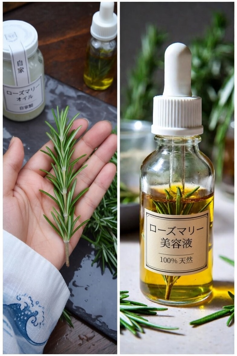 自宅で毎週のウェルネス習慣に取り入れるための、ひまし油とローズマリーの混合液の作り方を発見しましょう