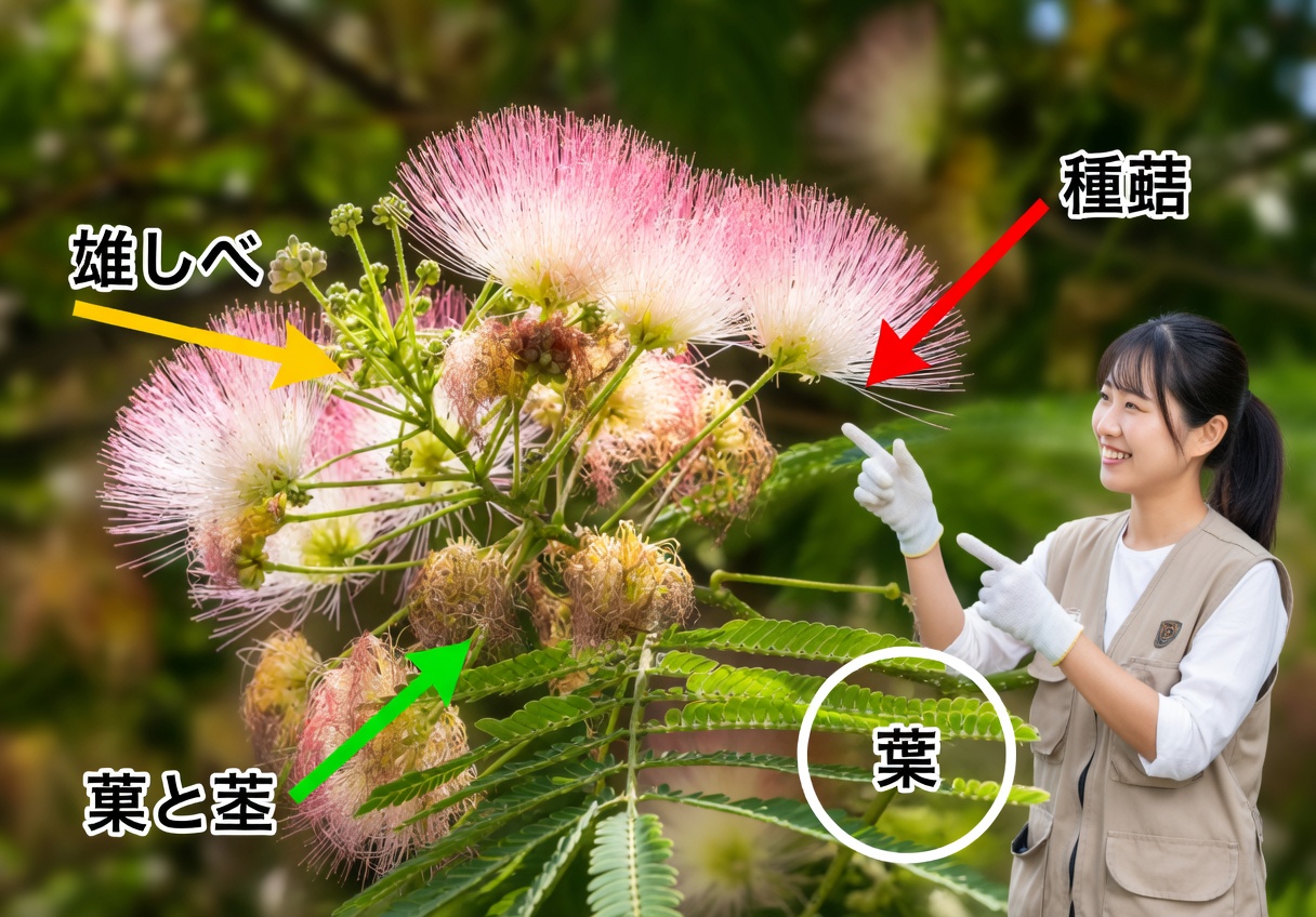 ネムノキ:樹皮・花・葉の効能を探る