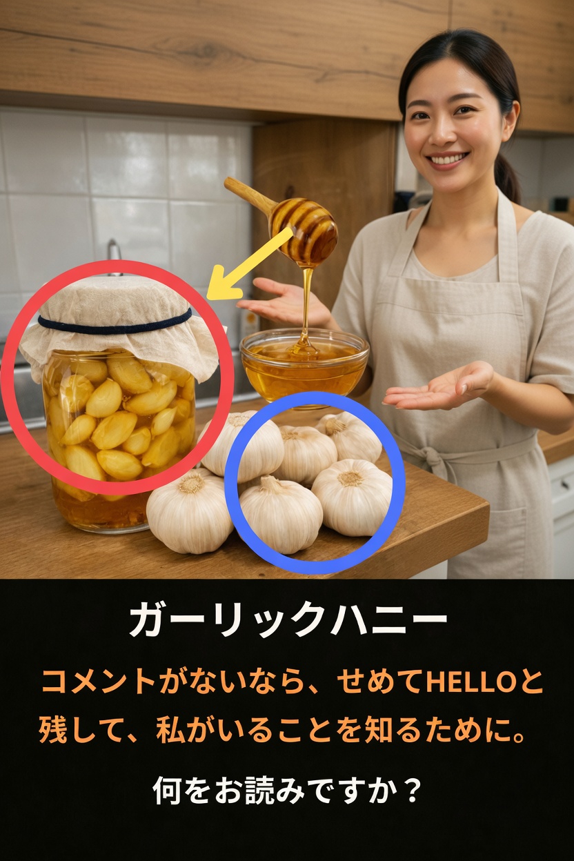 にんにくとはちみつ：このシンプルな組み合わせが毎日の健康習慣を支える20の方法を発見しましょう