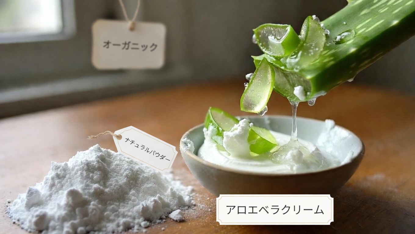 夜のスキンケアに重曹をやさしく取り入れて、手軽にすっきりする方法