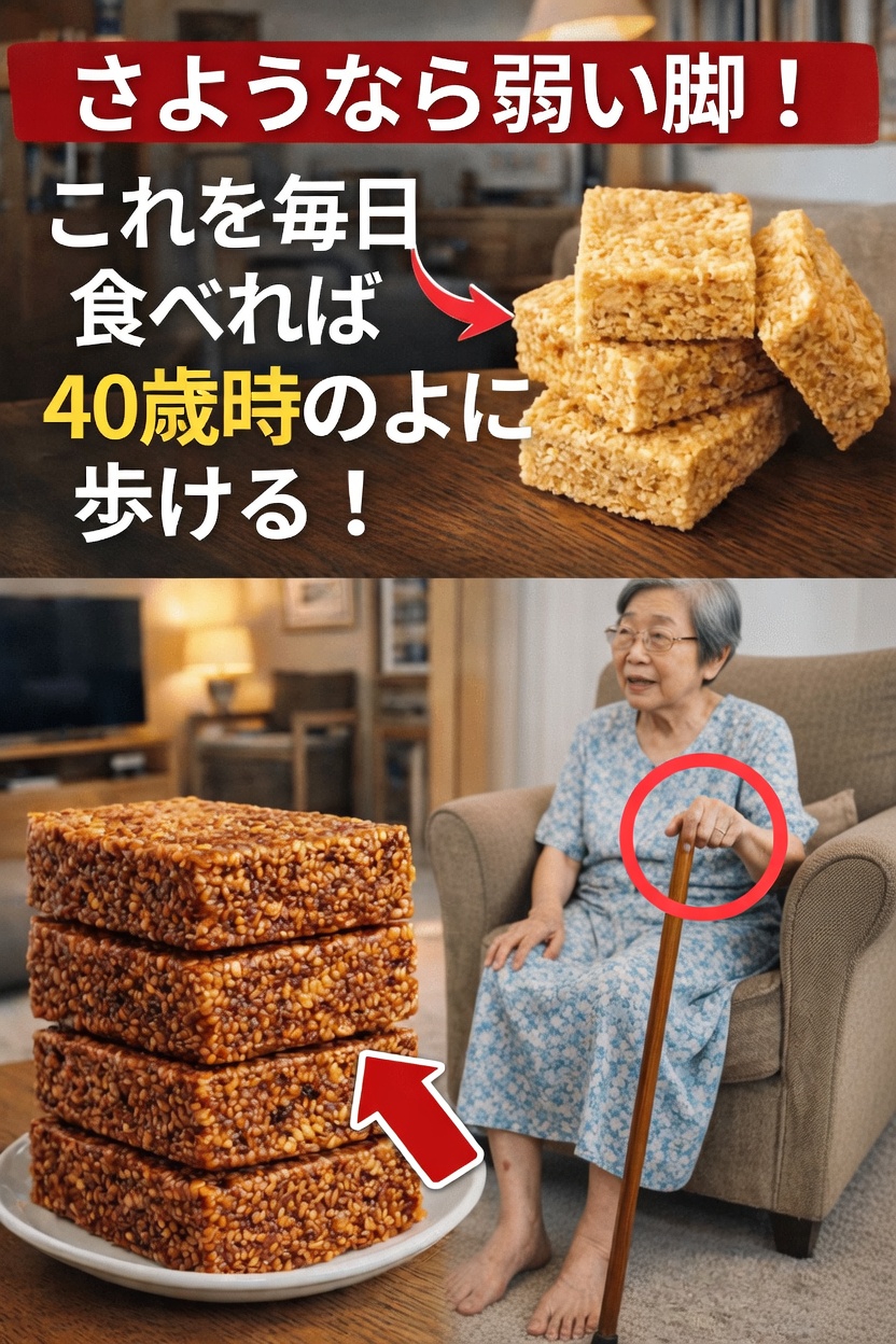 80歳を過ぎてももっと強い脚が欲しい？これを毎日食べよう