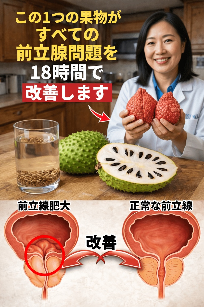 サワーソップ（グラビオラ）：前立腺の健康維持を支える可能性のある役割を探る――研究が示唆すること