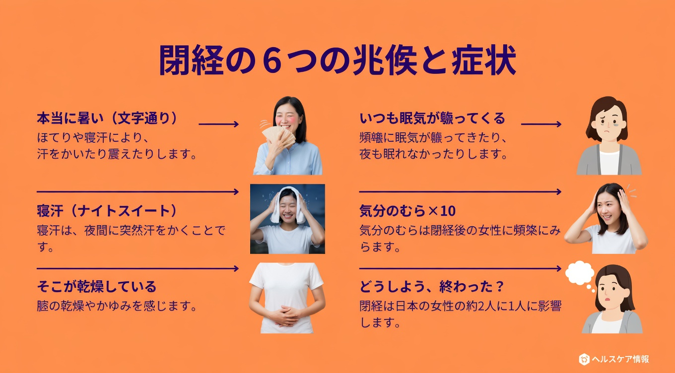 あまり知られていない更年期の症状9つ――そしてそれを和らげる簡単な方法