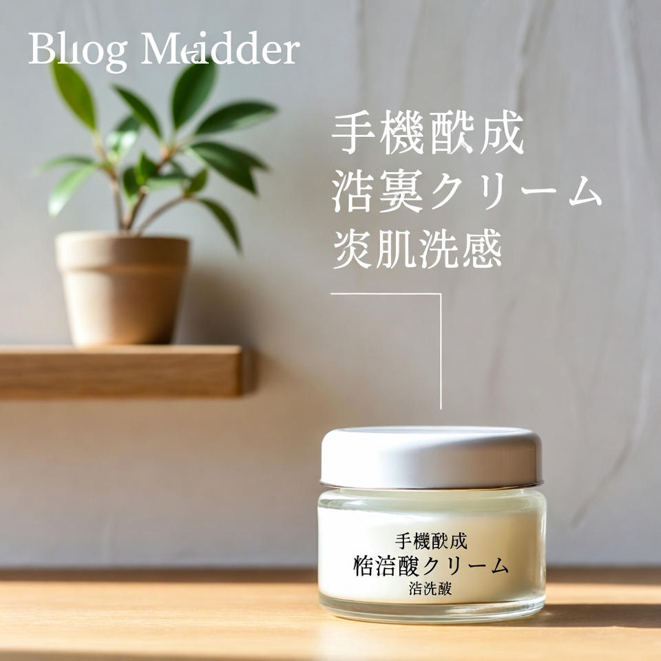 顔のしわや小じわをなくすのにとても効果的な手作りアンチエイジングクリーム