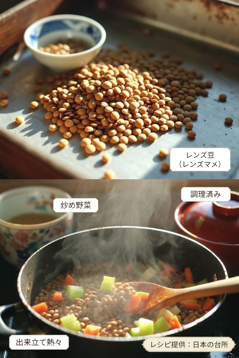 レンズ豆：年齢を重ねるにつれてタンパク質摂取量を増やすためのシンプルで手頃な方法