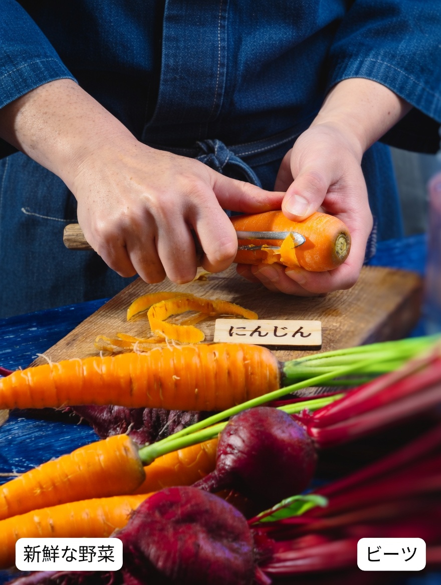 視力向上に一杯：目に良いにんじんとビーツジュースの健康効果