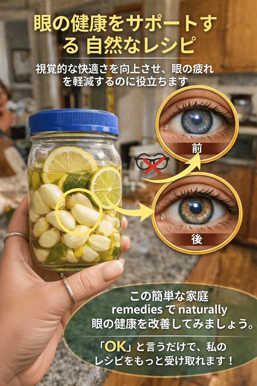 自然に目の健康をサポートするシンプルな毎日の習慣を見つけましょう