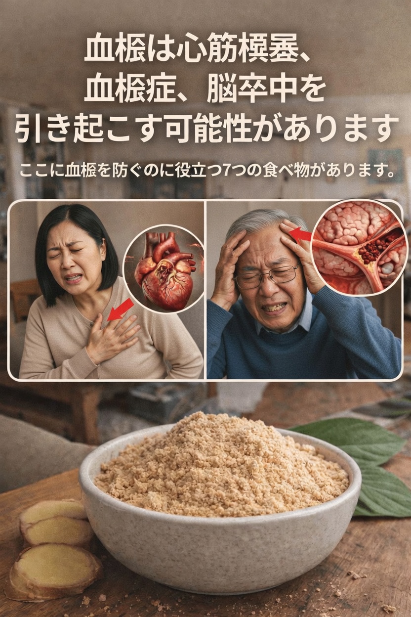 血流と循環を自然に健康的にサポートする可能性のある7つの食品