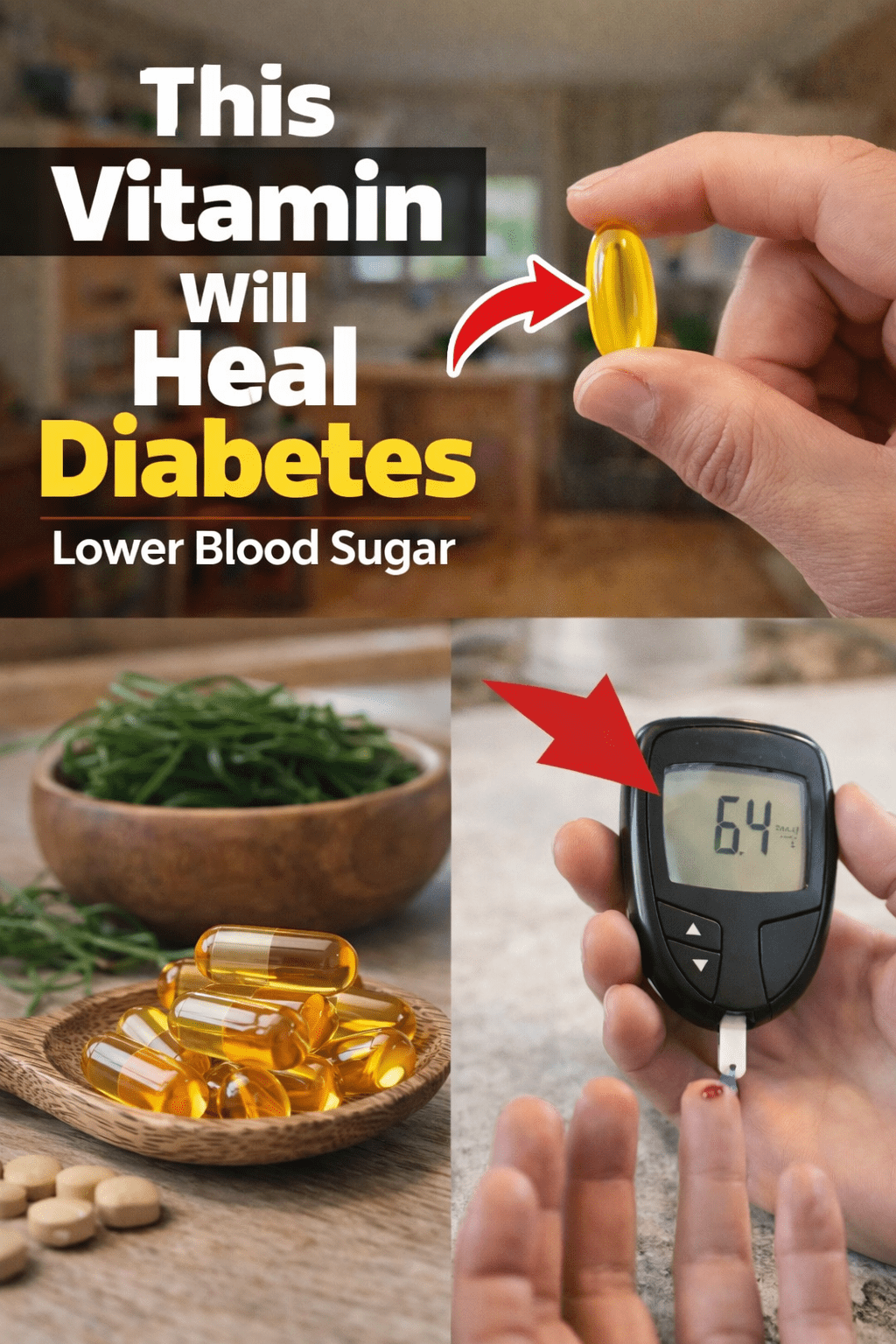 これら3つのビタミンが不足しているかも？ 糖尿病の多くの人に見られ、血糖コントロールに影響する可能性があります