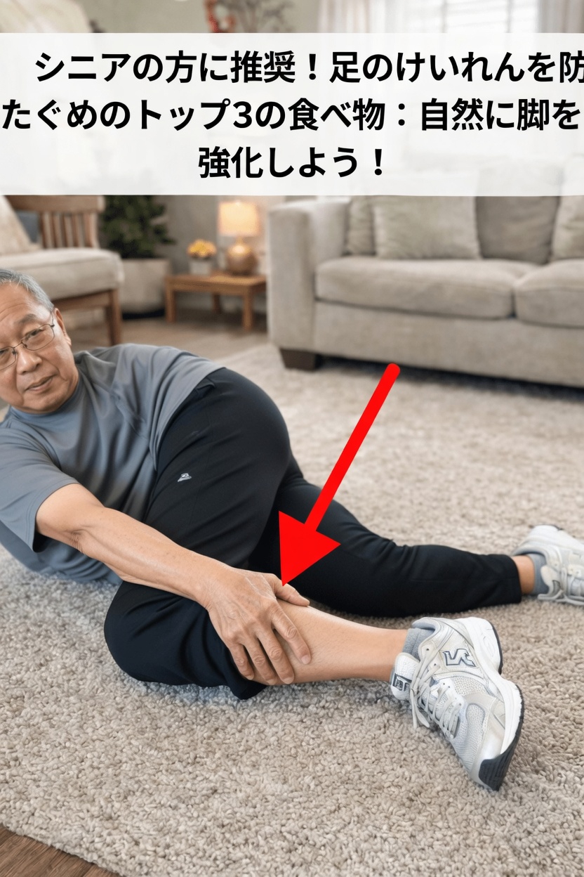 60歳以上のシニアの脚の筋肉の健康維持をサポートする可能性がある食べ物トップ3