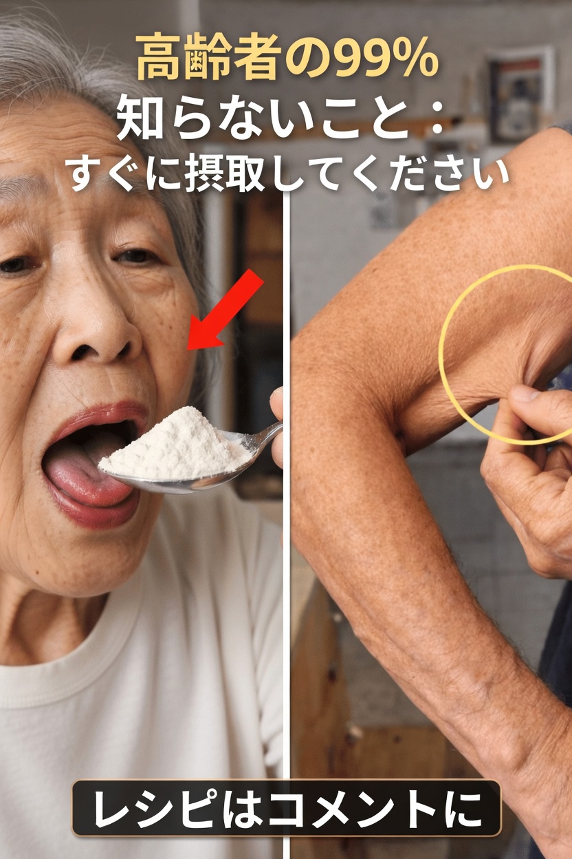 高齢者の筋力維持に欠かせない食べ物