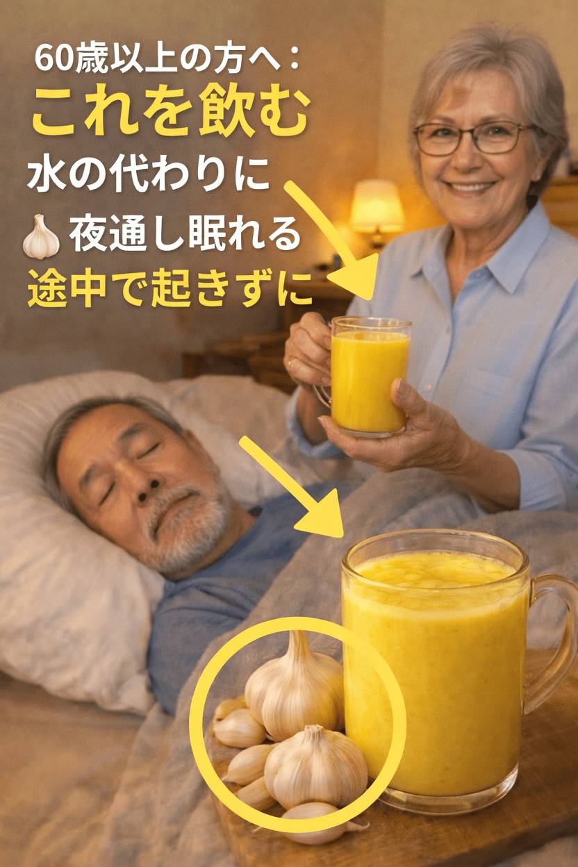 60歳を過ぎた多くの人が夜通しぐっすり眠るために楽しんでいる、心を落ち着かせる温かい飲み物