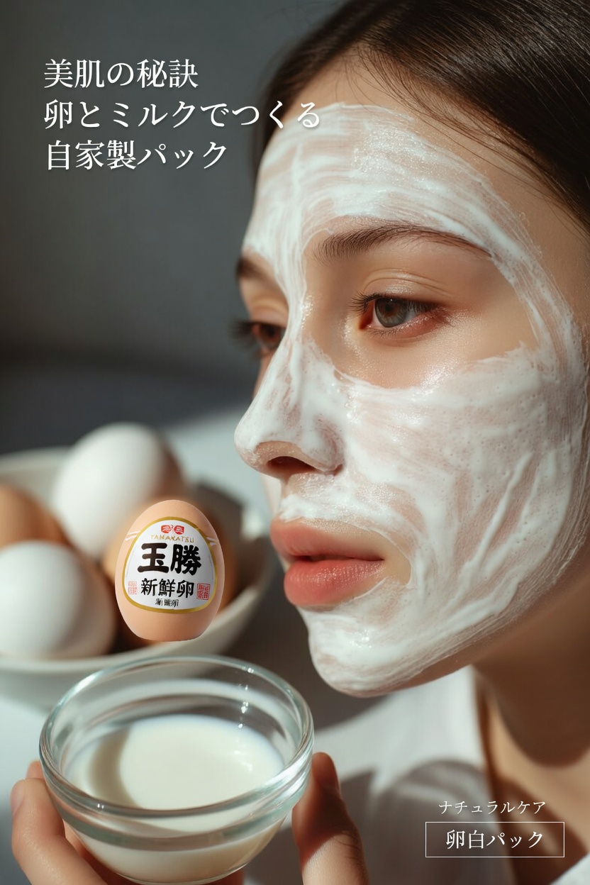 卵白マスクは毛穴の開きや黒ずみを目立ちにくくするのに役立つ? 自宅でできるシンプルな検証