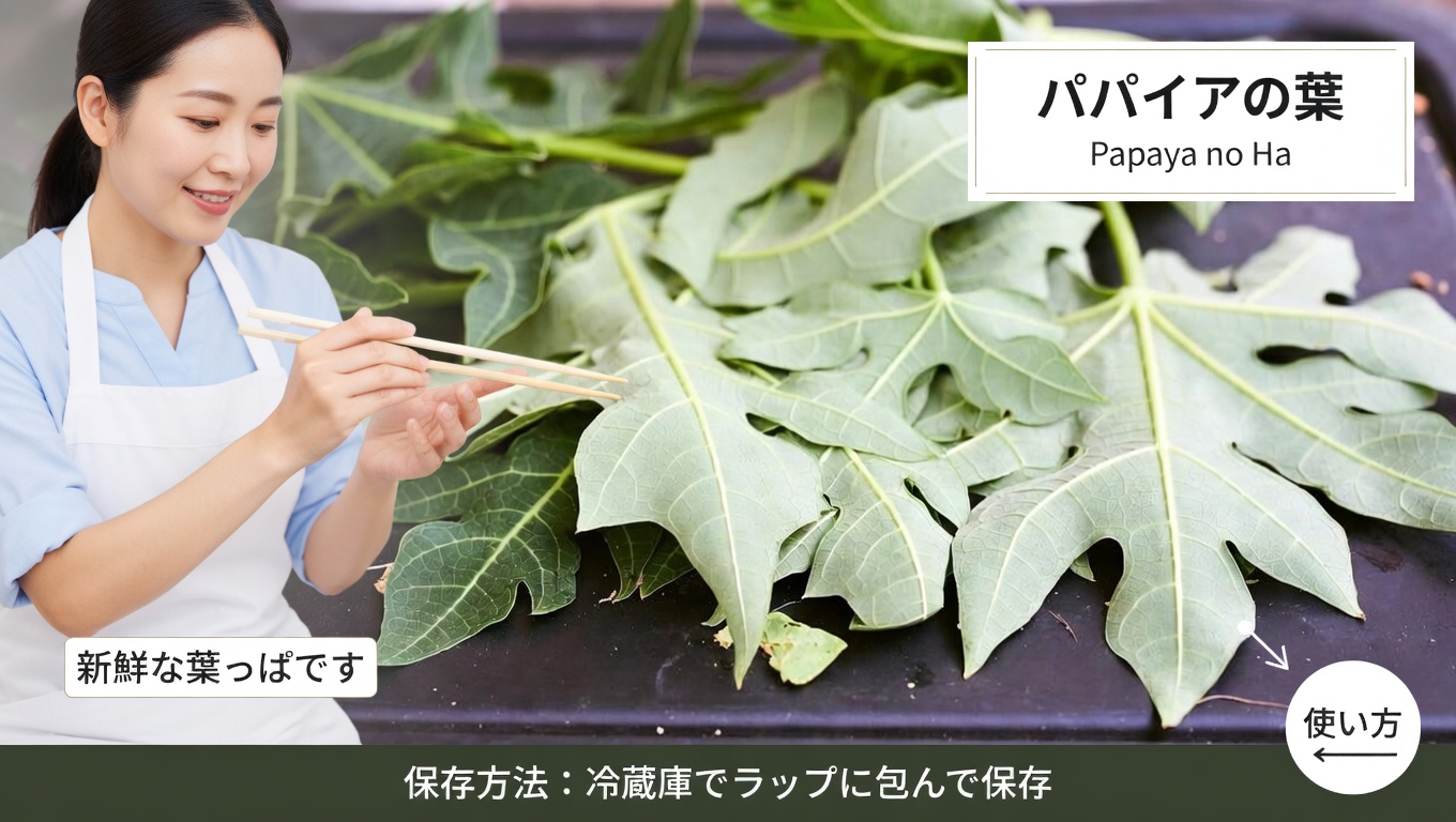 ヘアケアにおけるパパイヤの葉の可能性を探る:検討に値する自然な選択肢