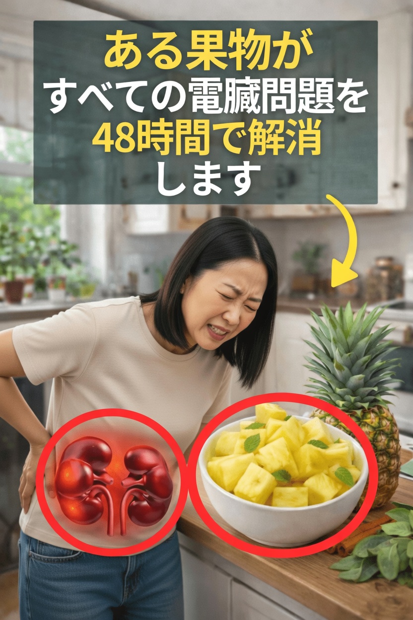 60歳を過ぎたら就寝前におすすめ:腎臓の健康を支え、高クレアチニン値の管理に役立つ可能性のある4つの果物