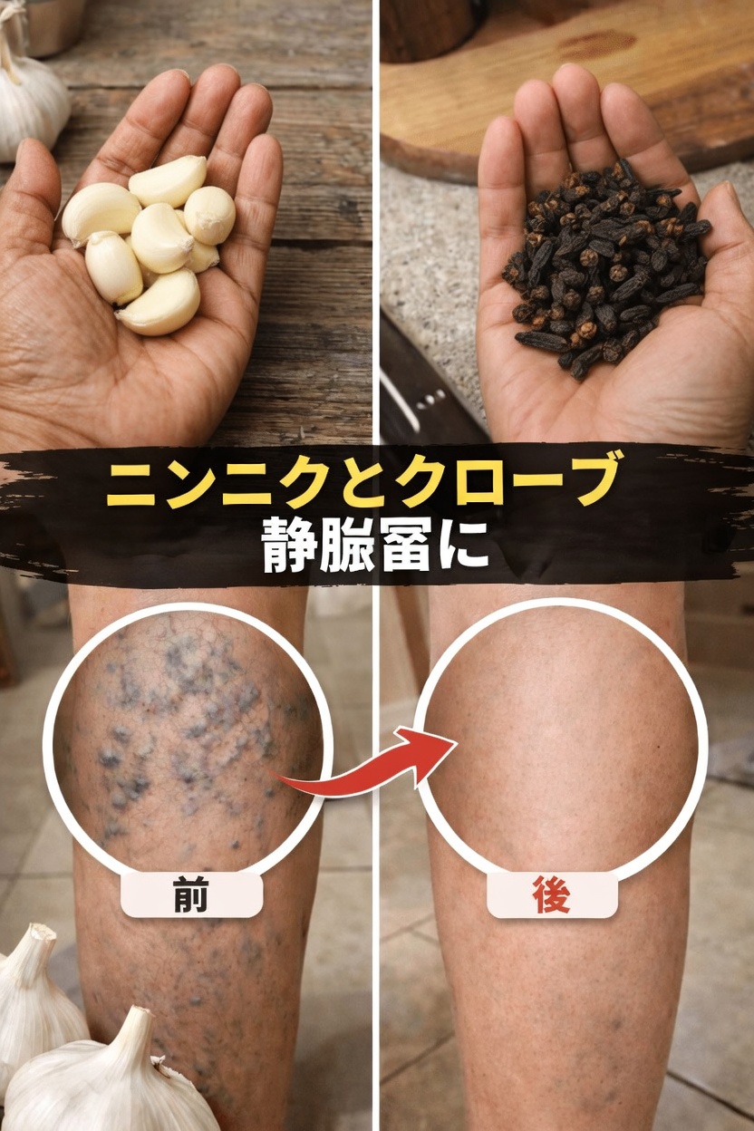 にんにくとクローブで脚の快適さと血行を支えるシンプルな習慣を探る