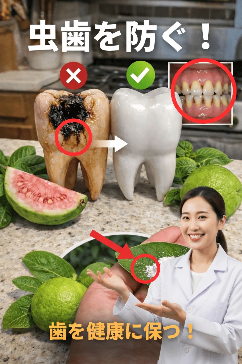 グアバの葉で口腔の健康をやさしくサポートする簡単な方法 ― 毎日のコツでより健康的な笑顔へ