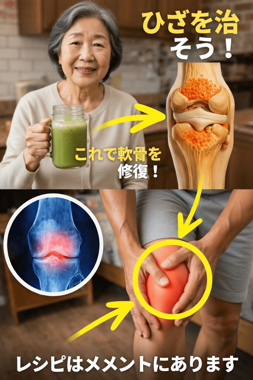 膝関節の健康になぜ栄養が重要なのか