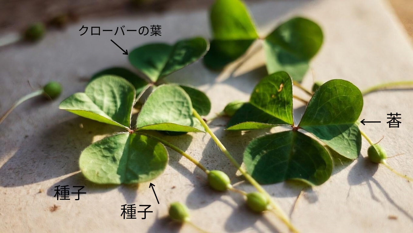 庭に生えているこのありふれた四つ葉の植物の意外な日常活用法を発見してください