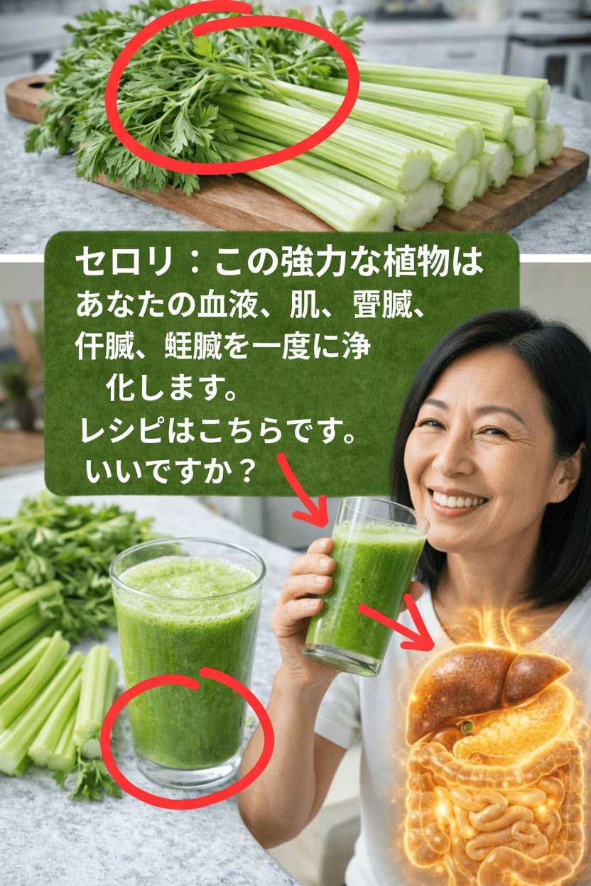 セロリジュースは朝の習慣に取り入れる価値がある？その効果と作り方を詳しく見る