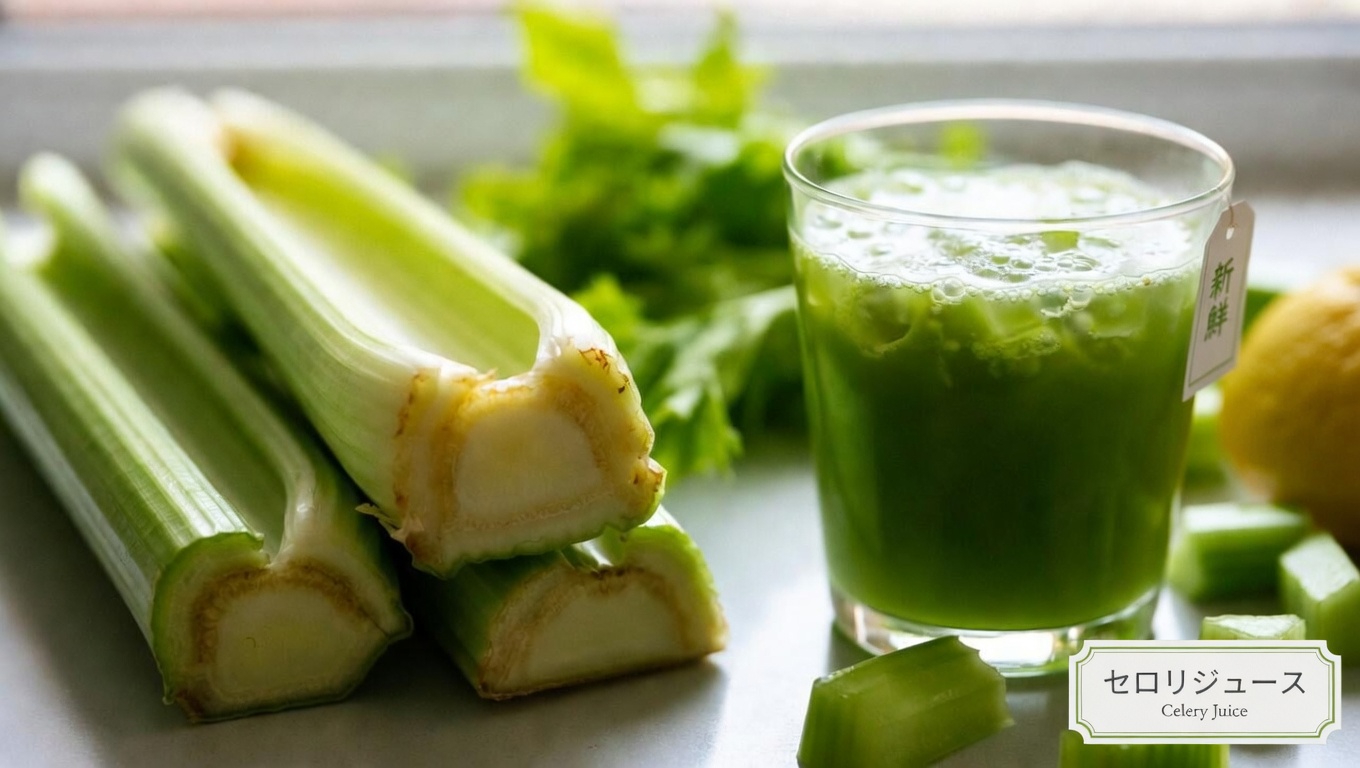 セロリジュースは朝の習慣に取り入れる価値がある？その効果と作り方を詳しく見る