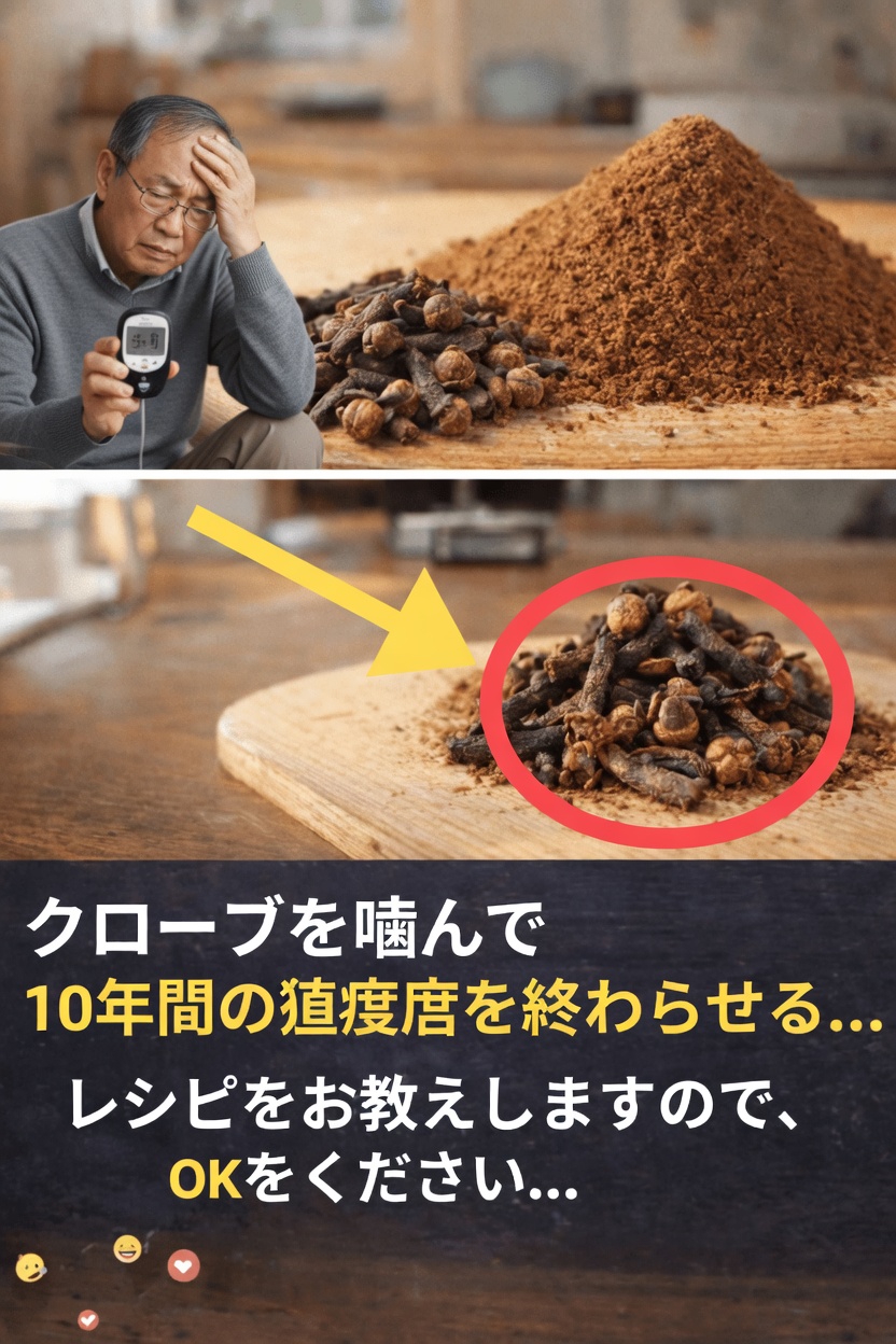 クローブの可能性を探る：健康的な血糖値習慣を支える伝統的なスパイス