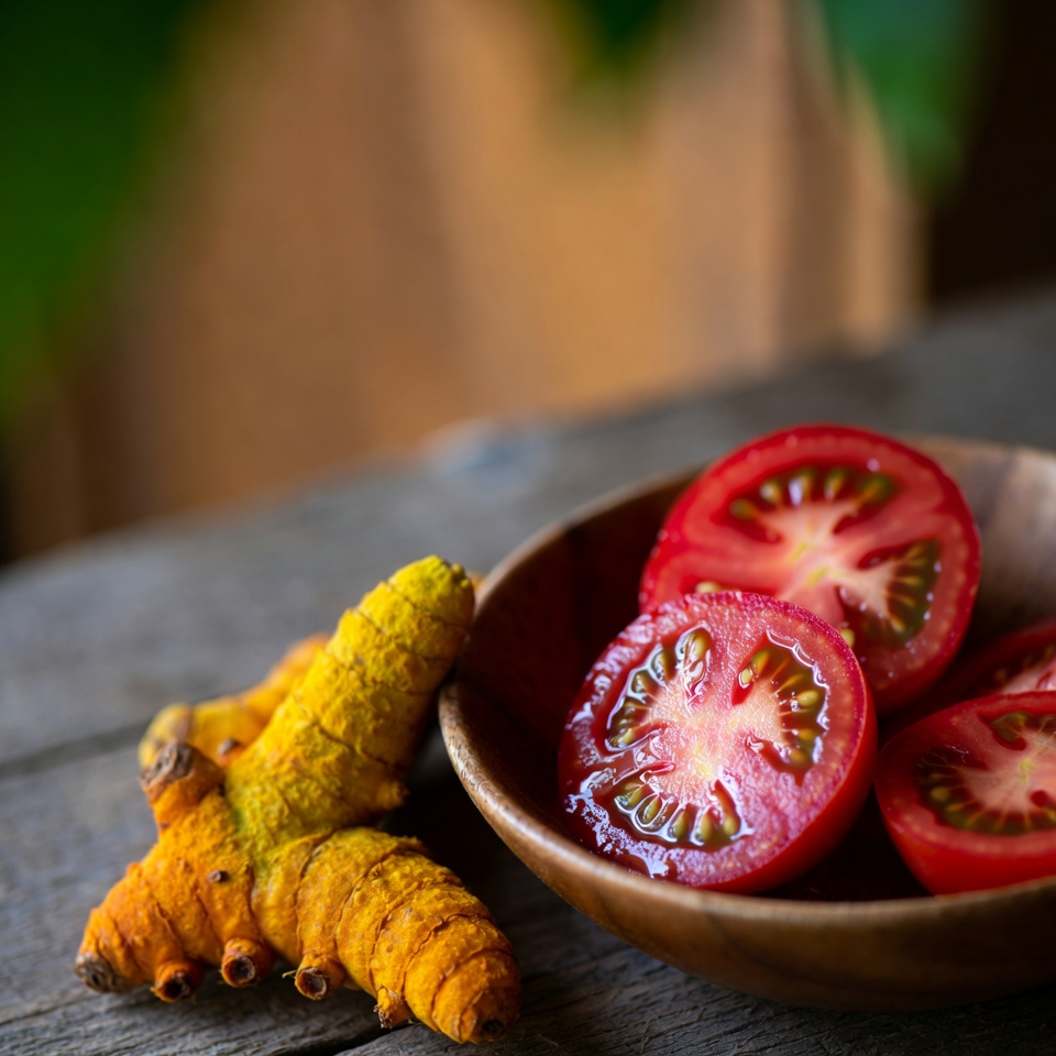 若々しく輝く肌のための魔法のトマトとターメリックのレシピ