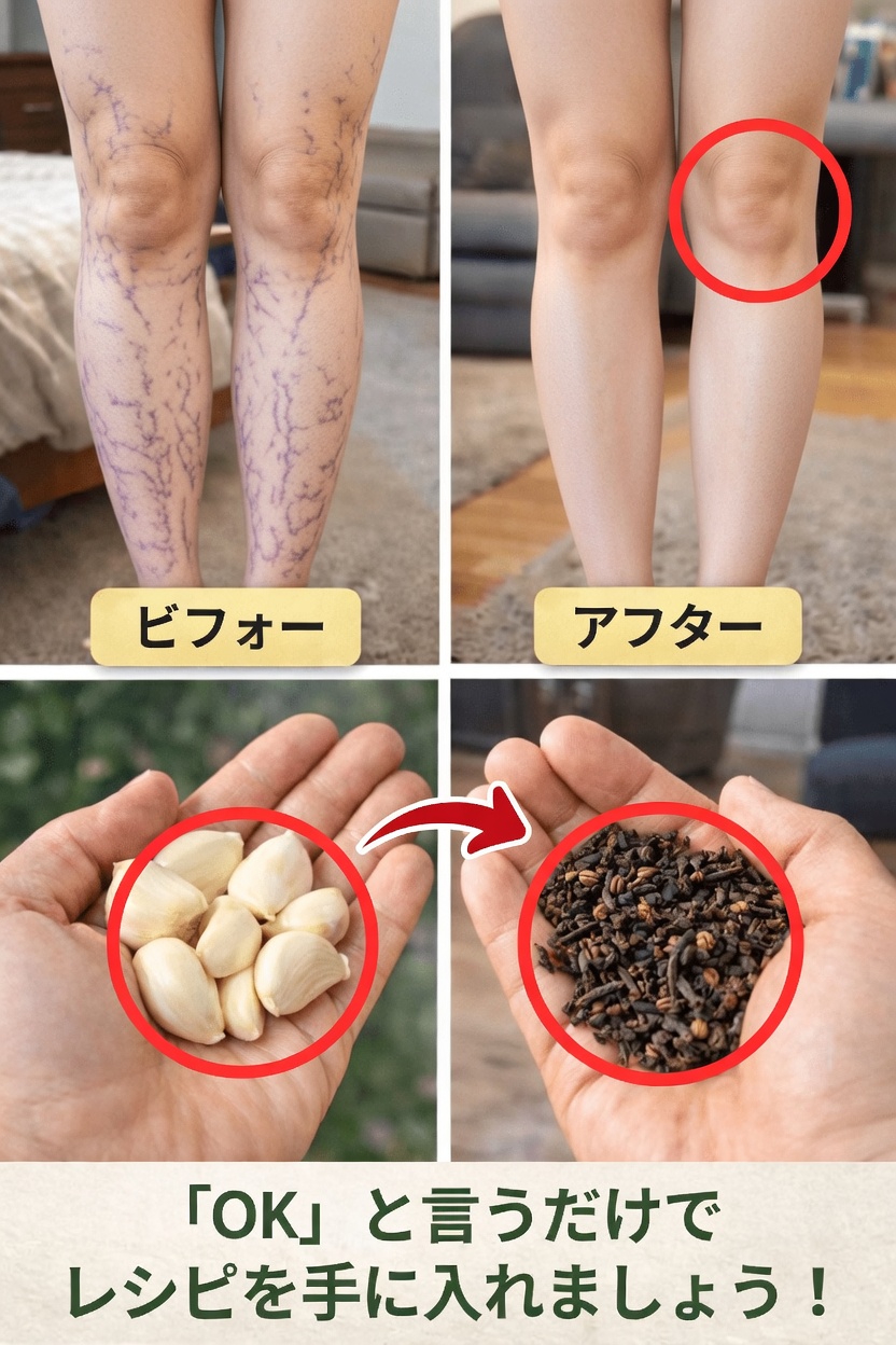 年齢を重ねるにつれて、ニンニクとクローブが血行促進と脚の快適さをサポートする可能性について