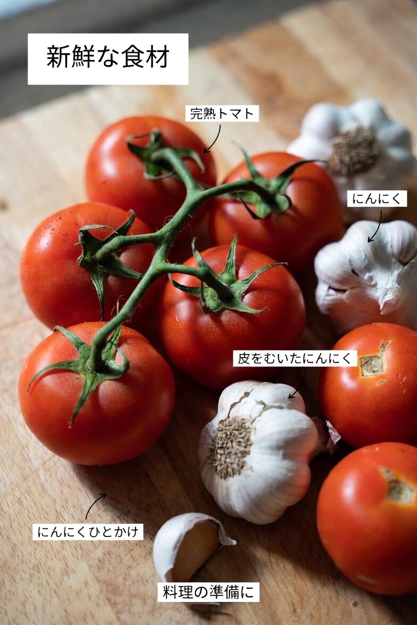 トマトとニンニク：食事を通じて前立腺の健康をシンプルにサポートする方法