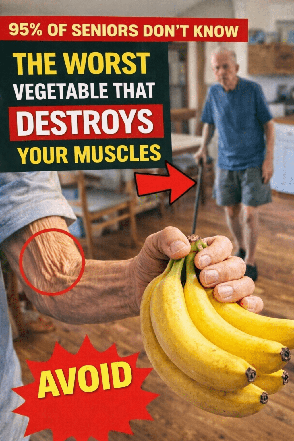 この一般的な野菜が高齢者の筋肉減少にひそかに影響しているのか？