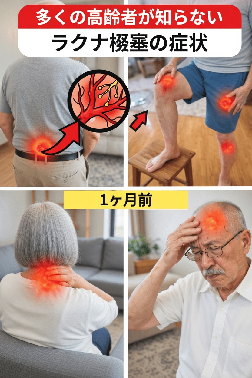 60歳以上の高齢者に見られるラクナ梗塞の見過ごされがちな7つの警告サイン