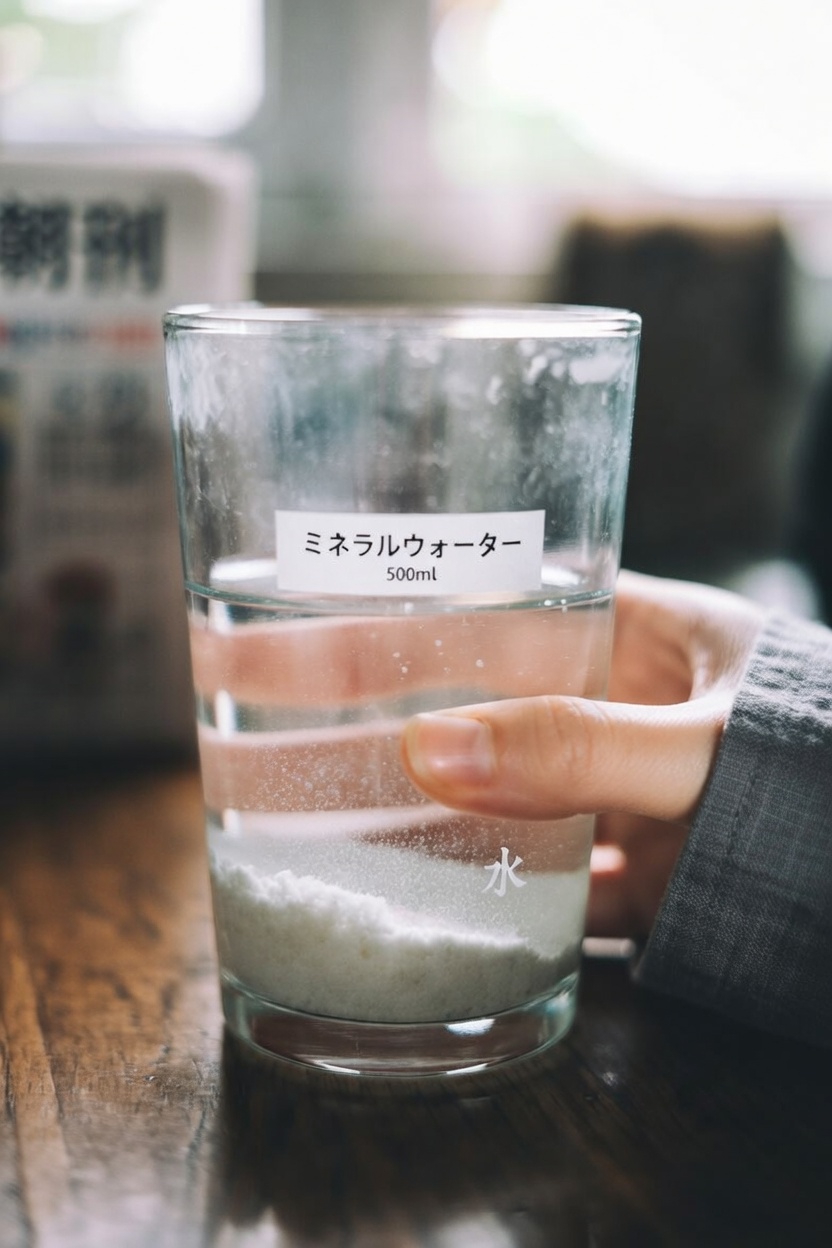 高齢者向け:マグネシウムで毎日飲む水を工夫し、血行を良くする簡単な方法