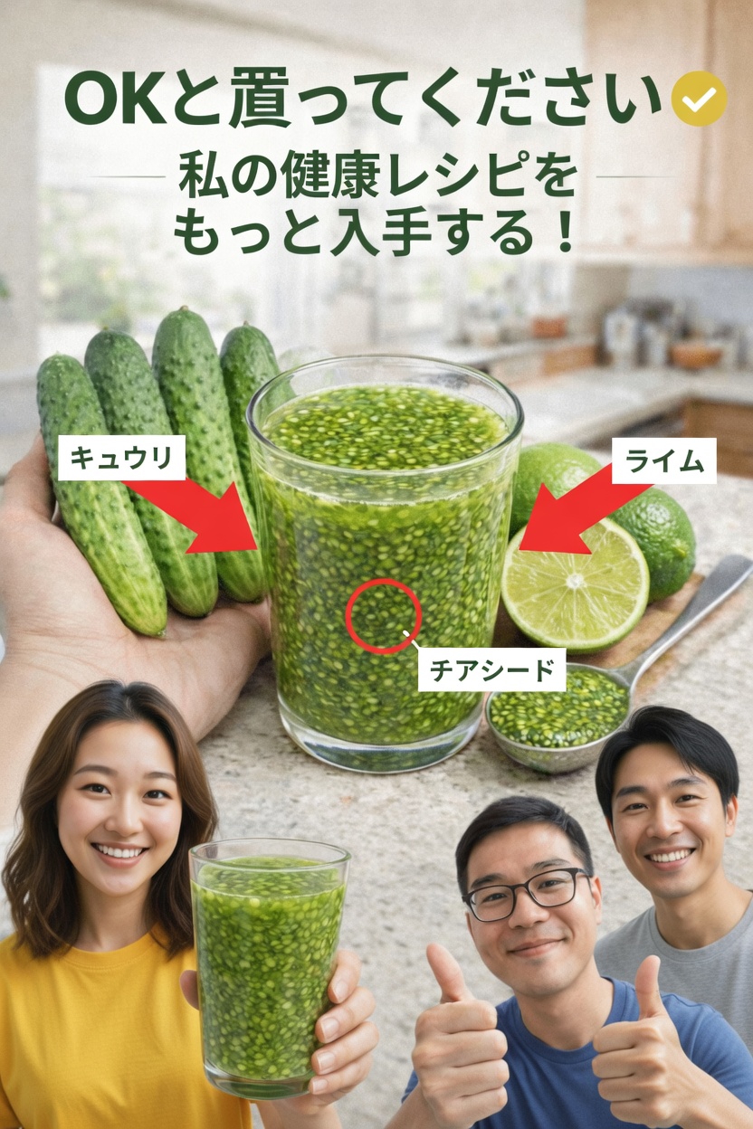 このシンプルなきゅうりとレモンの水があなたの新しい毎日の習慣になるかもしれない理由