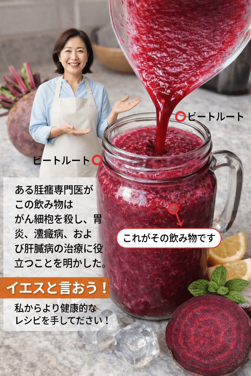 ビートルートジュースの潜在的な健康効果を探る：科学が示唆すること