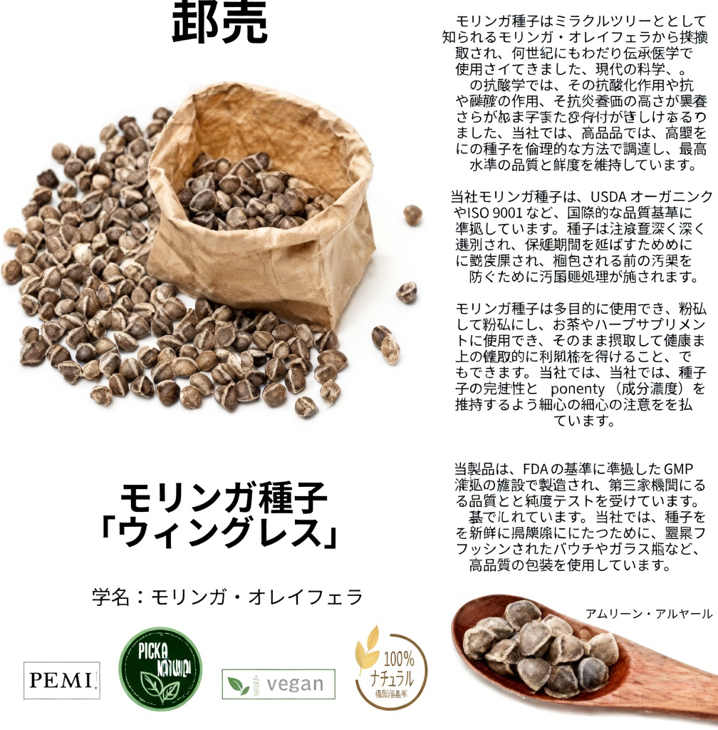 モリンガの種子に期待される栄養上の利点とは？ この栄養豊富なスーパーフードを詳しく見る