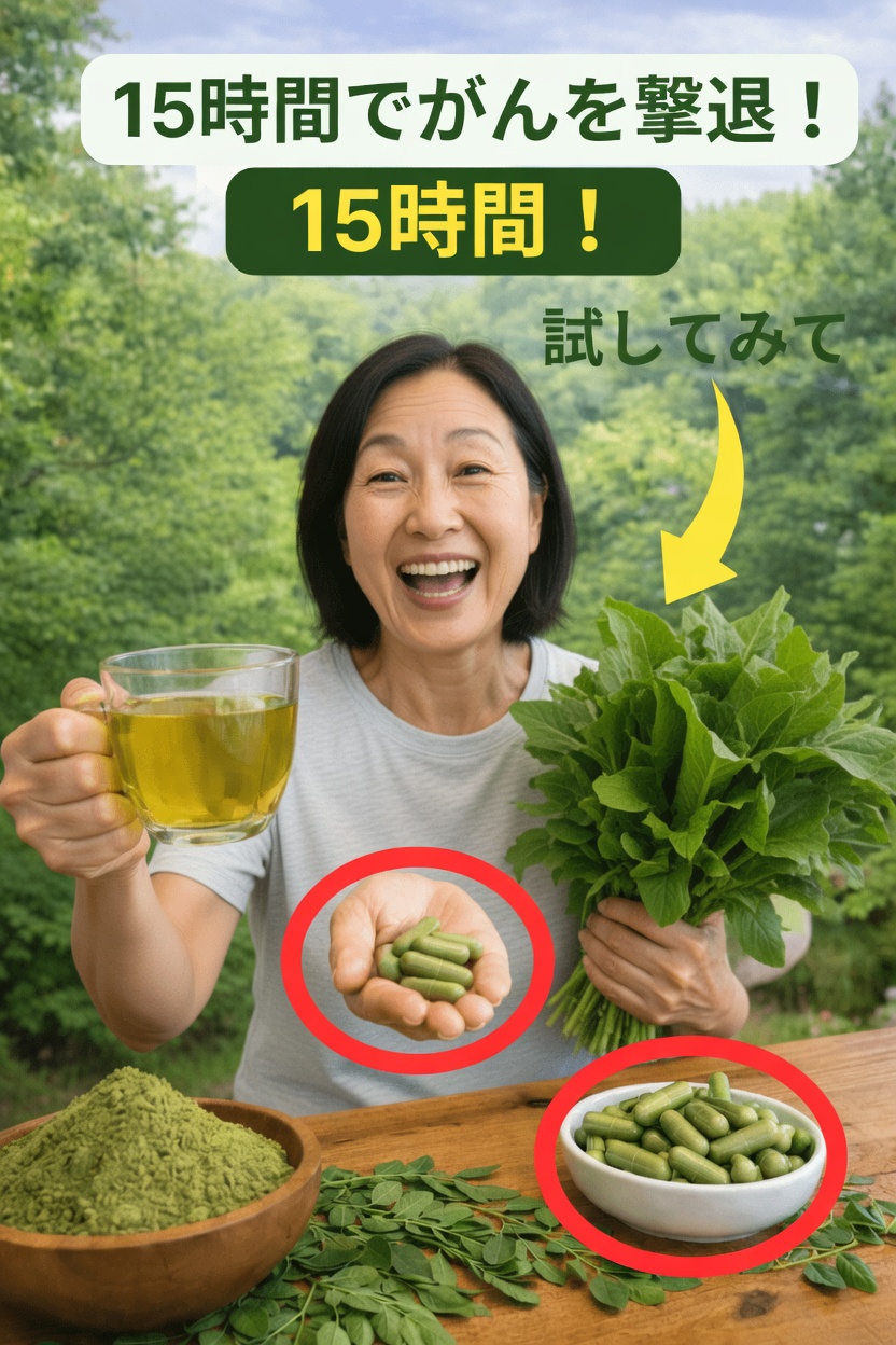 体の自然な防御機能をサポートする可能性のある栄養豊富な3つの葉