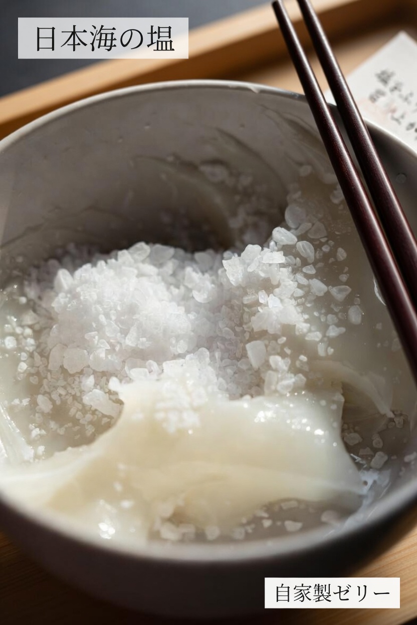 ワセリンと塩を混ぜるのは、夜のスキンケアルーティンに取り入れるのに良いのでしょうか？