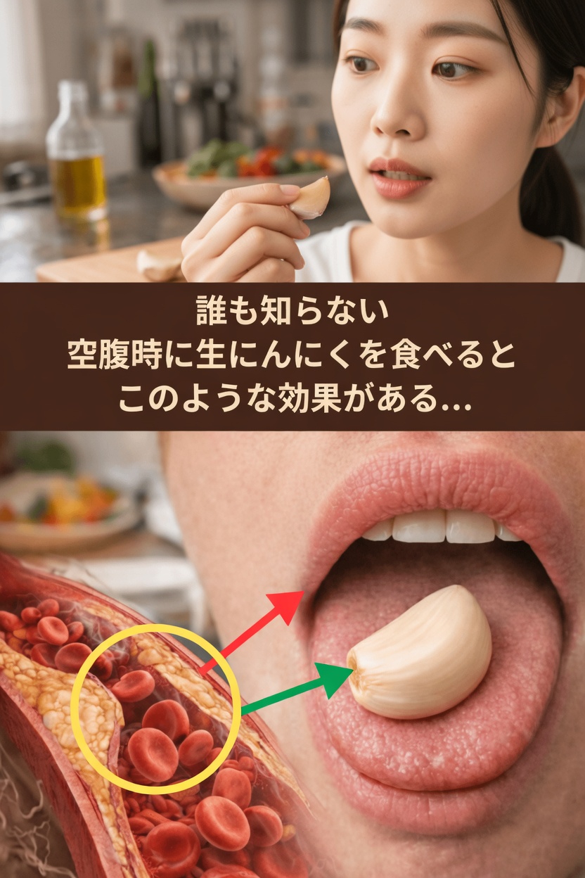 空腹時の生にんにくが毎日の健康習慣を支える意外な方法