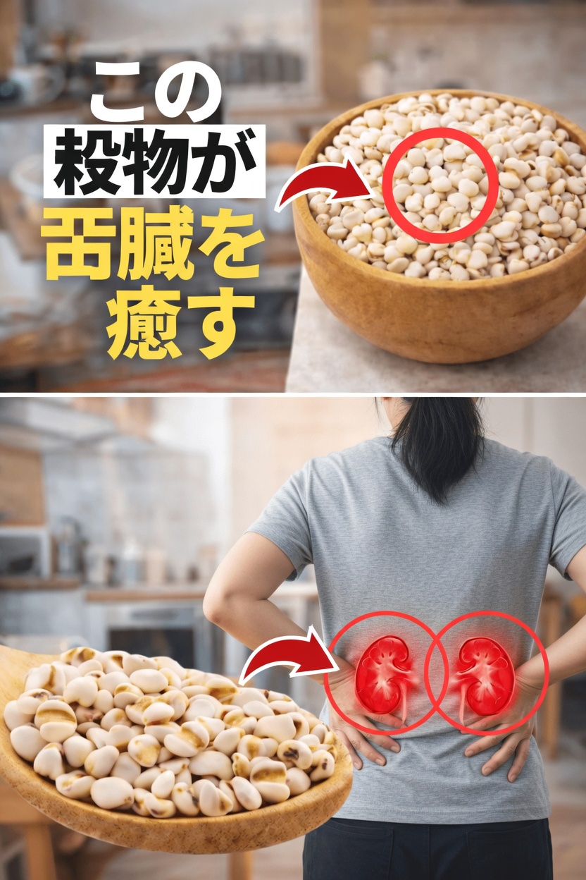 腎臓の健康を支え、自然なデトックス習慣を促すおすすめの穀物3選