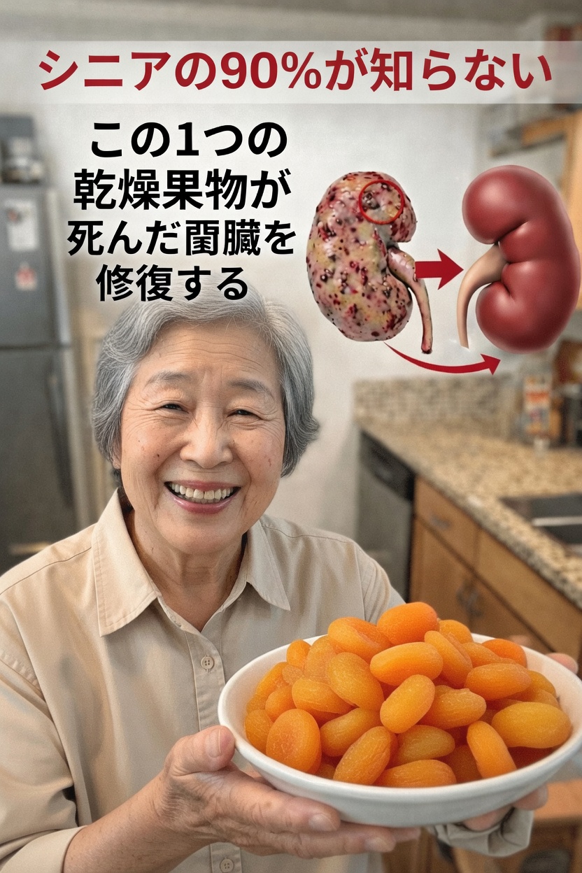 高齢者の健康な腎臓をサポートするかもしれない意外なドライフルーツ5選