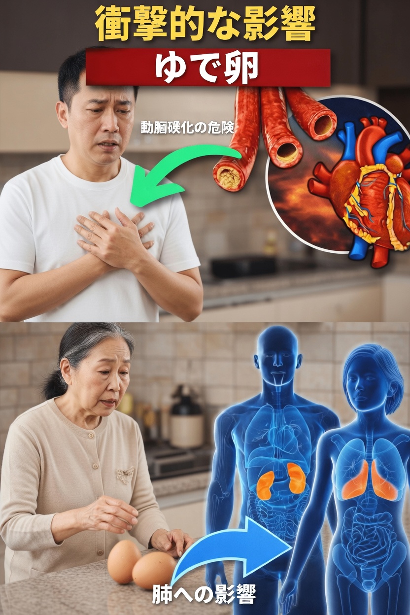毎朝ゆで卵を2個食べると体に何が起こる？驚きの毎日の健康効果を発見！