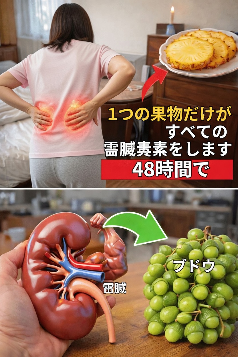 高齢者が就寝前に楽しめる、夜間の腎臓の健康をサポートする果物トップ4