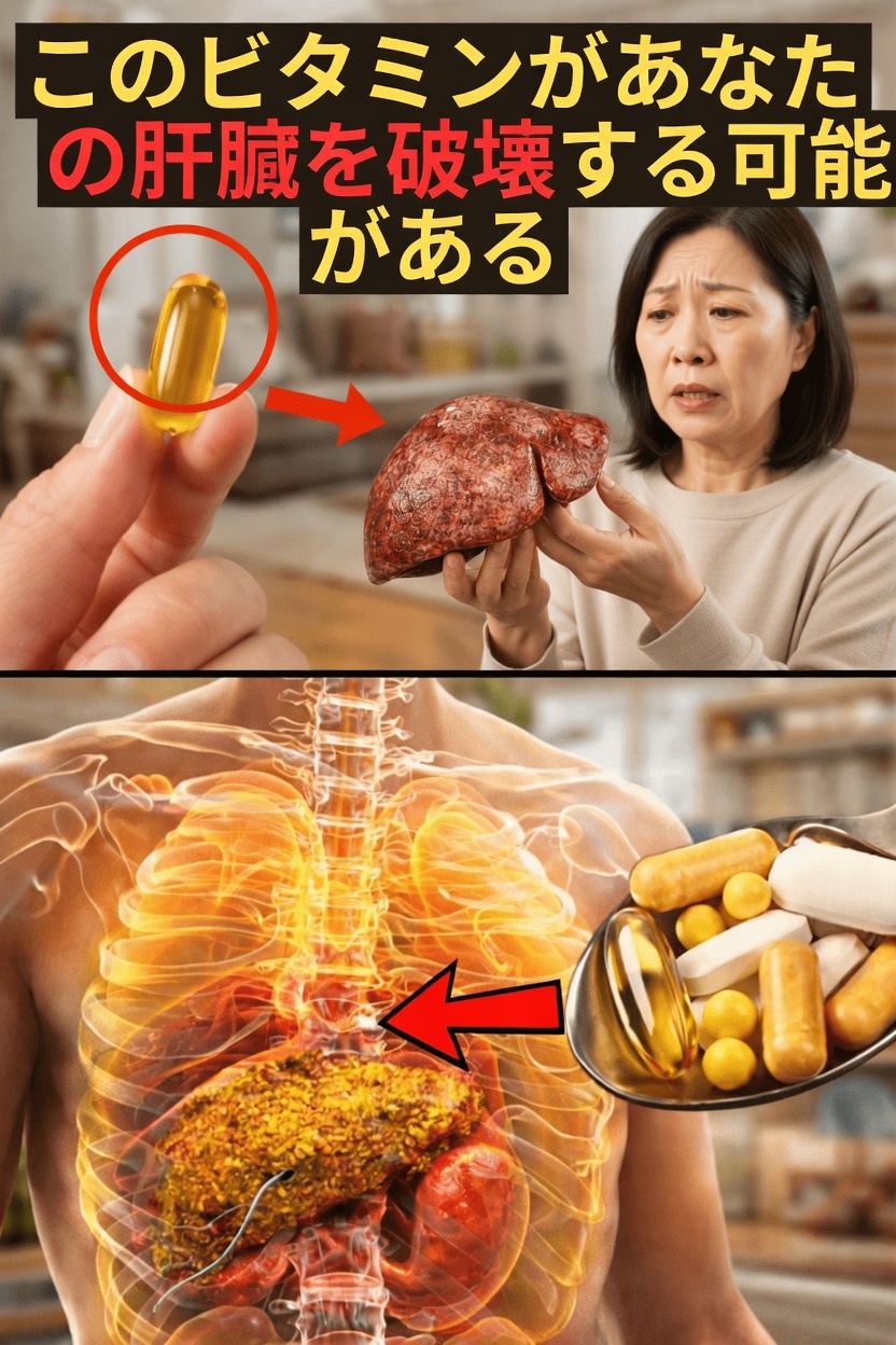 肝臓と腎臓にひそかに害を及ぼす可能性がある9つのビタミンとサプリメント