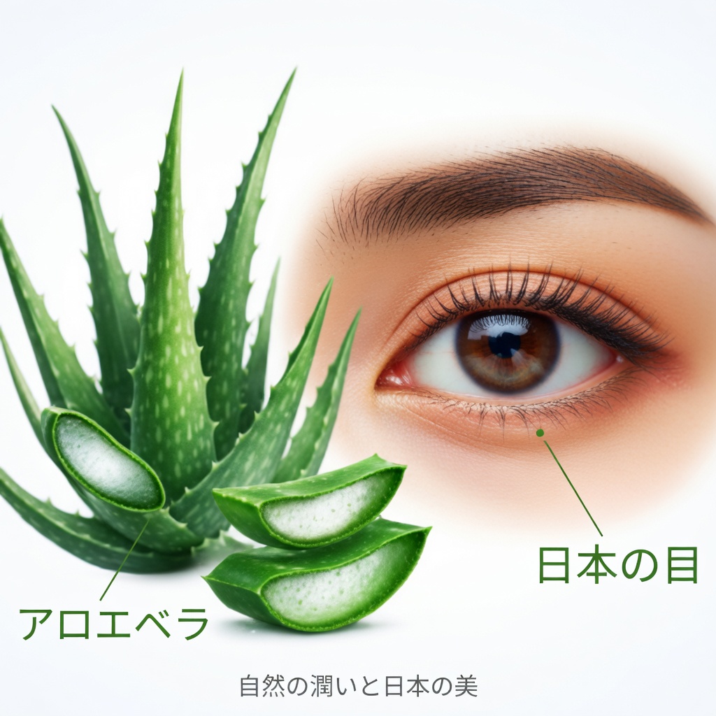 目の快適さのためのアロエベラ：赤み、乾燥、日常的な刺激を安全に和らげる毎日の習慣