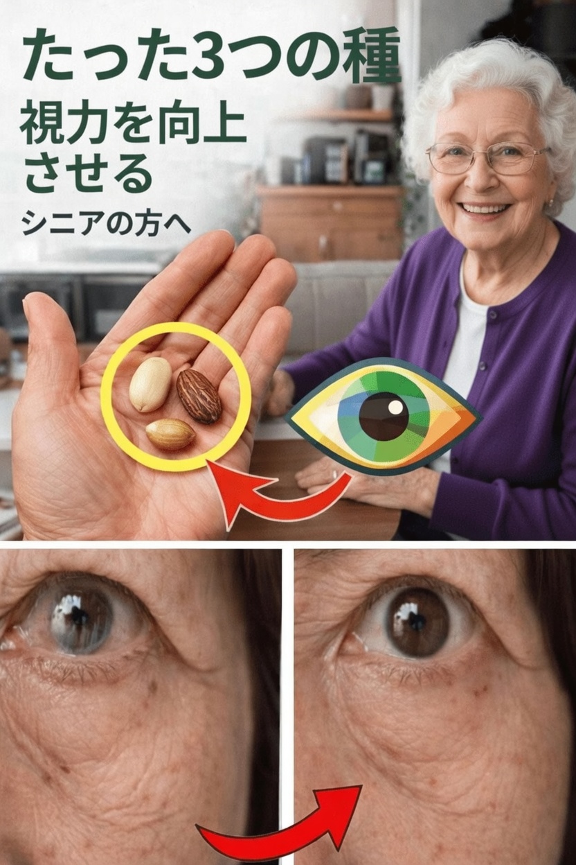 後年における目の健康に栄養が重要な理由